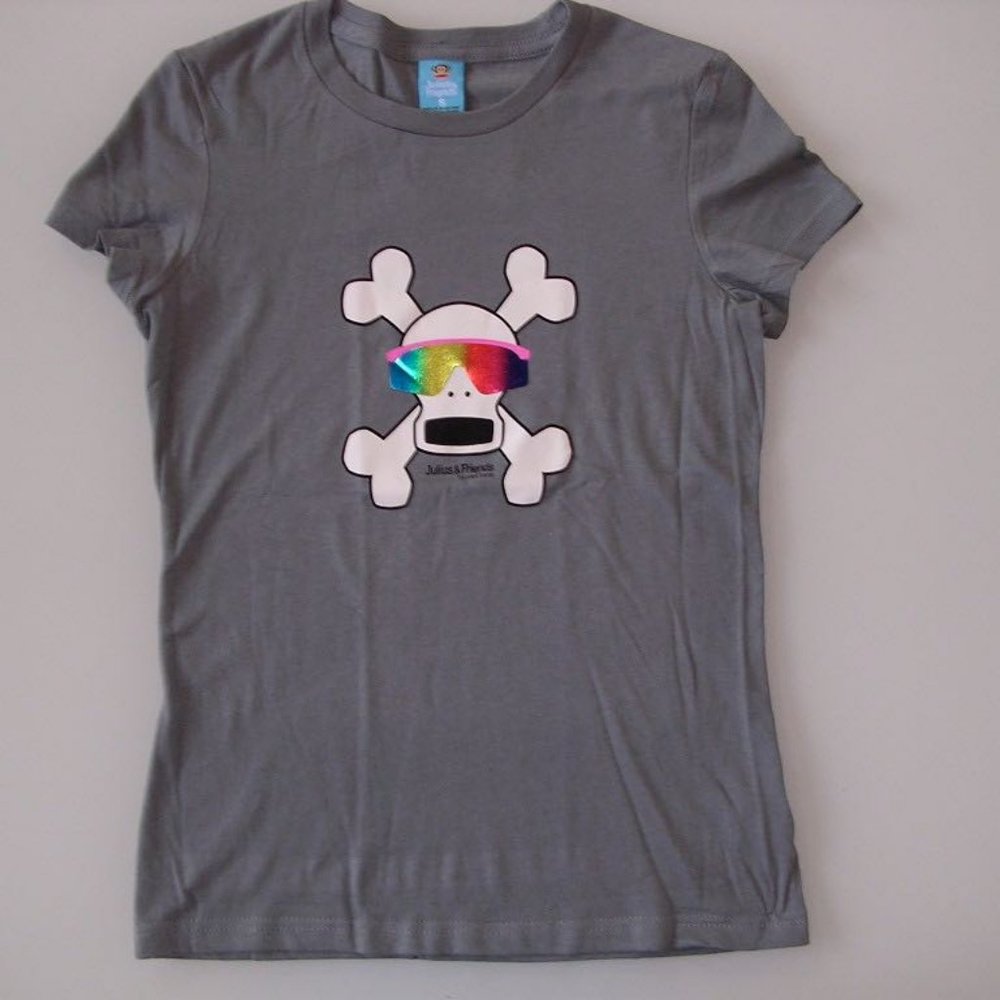GENUINE PAUL FRANK SHADES SKURVY T-SHIRT GREY